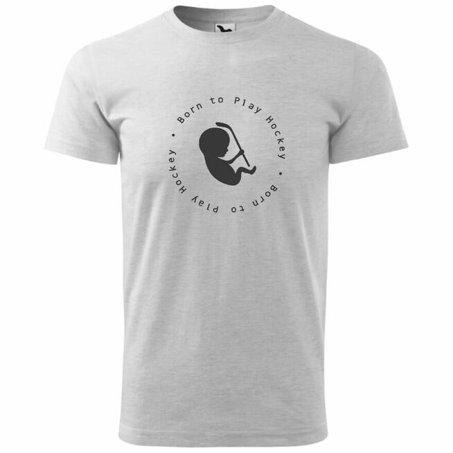 Koszulka t-shirt z nadrukiem hokej hockey