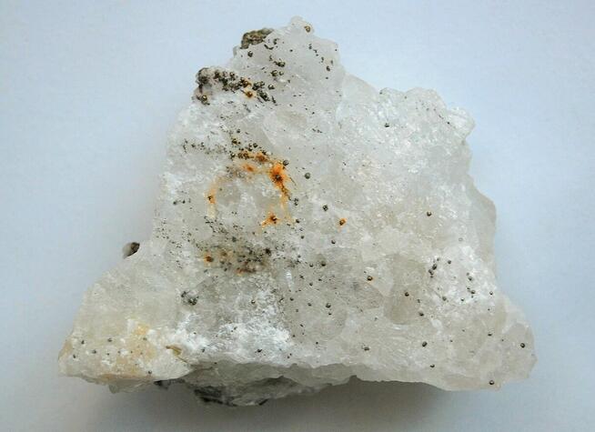 Kryształ górski, piryt szczotka naturalny Bułgaria