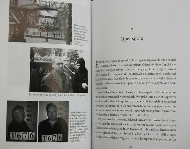 Ondřej Kundra. Putinovi agenti. Książka j. czeski