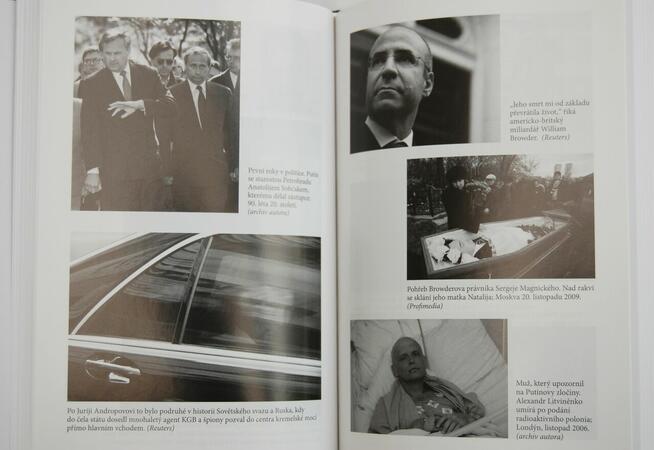 Ondřej Kundra. Putinovi agenti. Książka j. czeski