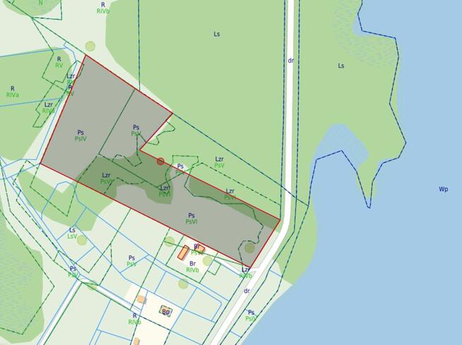 Działka z linią brzegową i WZ!