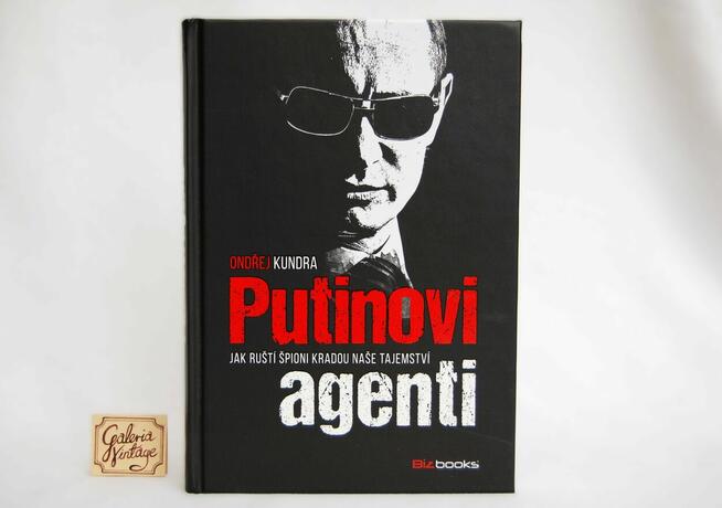 Ondřej Kundra. Putinovi agenti. Książka j. czeski