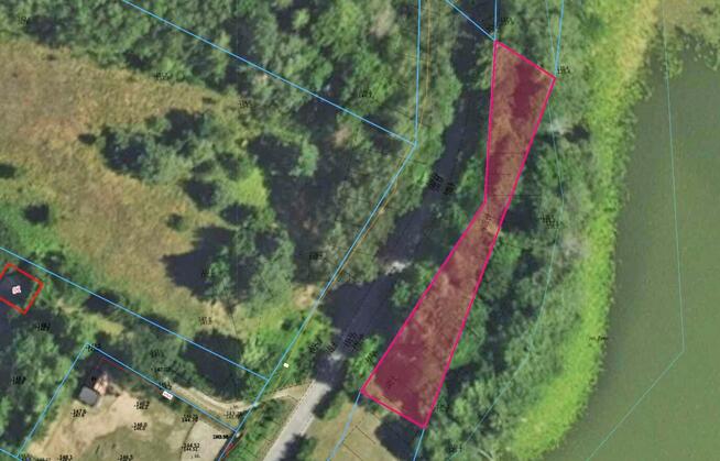 Działka z linią brzegową i WZ!