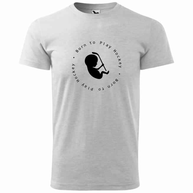 Koszulka t-shirt z nadrukiem hokej hockey