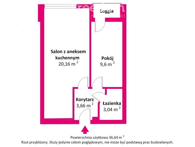 Mieszkanie | 2 pokoje | loggia | Sołacz