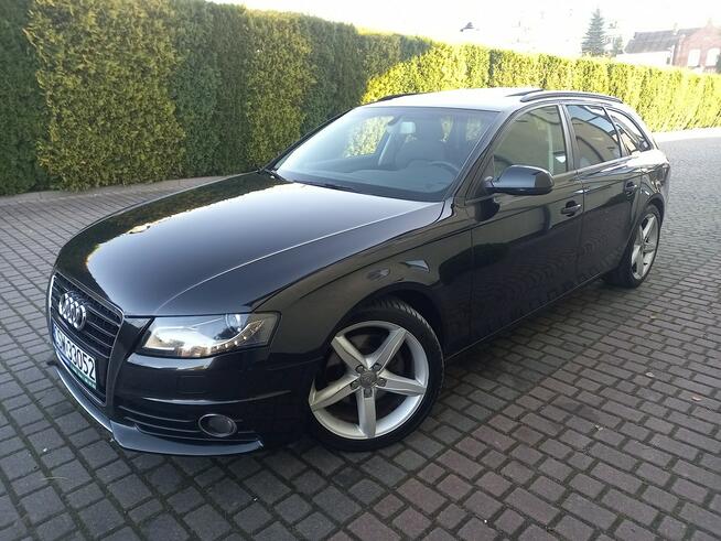 Audi A4 2.0Tdi CR 2xLedy BiXenon Skóry Navi Panorama Full Opcja Zarejestrowany