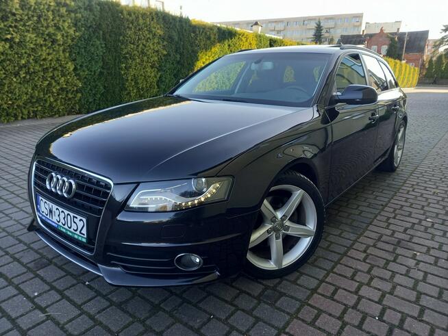 Audi A4 2.0Tdi CR 2xLedy BiXenon Skóry Navi Panorama Full Opcja Zarejestrowany