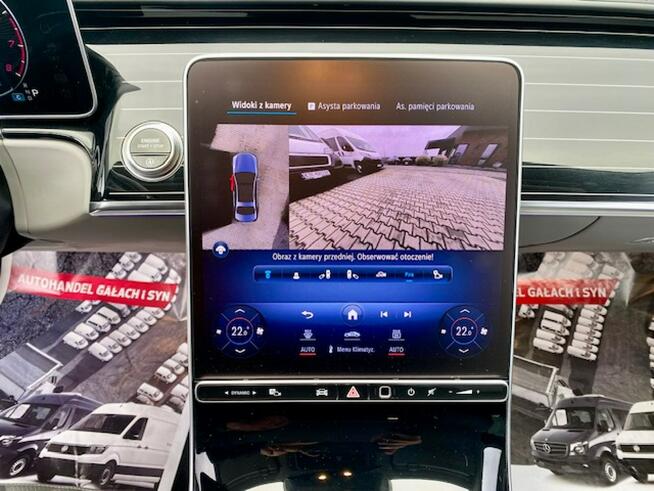 Mercedes S 580 SALON PL / VOLL / 4X4 / DYSTRONIC / OŚ SKRĘTNA / AMG / PANORAMA DACH