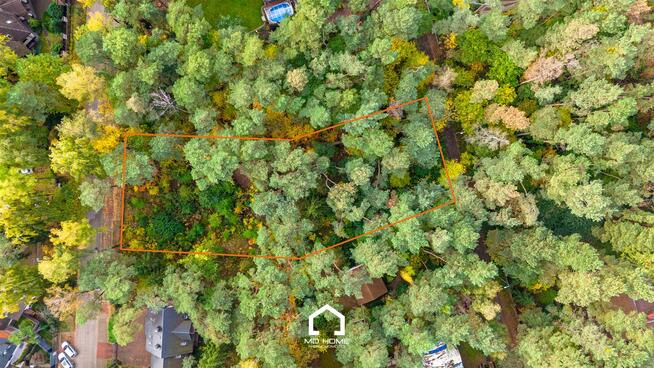 Działka budowlana Magdalenka gm. Lesznowola, Sosnowa