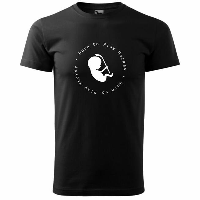 Koszulka t-shirt z nadrukiem hokej hockey