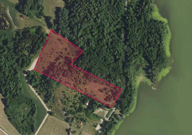 Działka z linią brzegową i WZ!