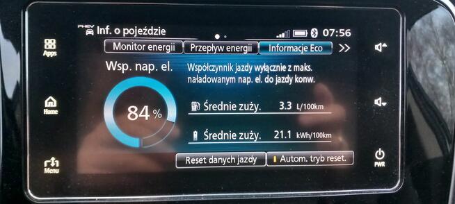 Sprzedam Mitsubishi Outlander PHEV plug-in,18r. 2.0 benzyna