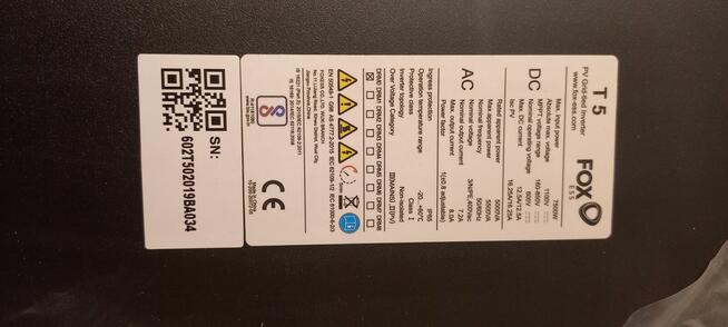 Falownik Foxees 5T /używany/3-fazowy