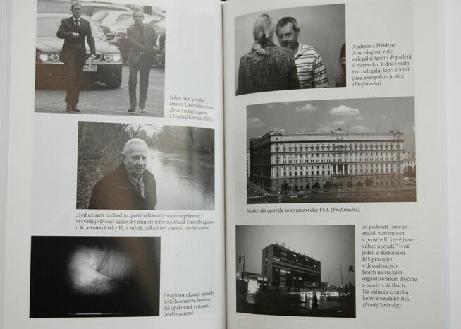 Ondřej Kundra. Putinovi agenti. Książka j. czeski