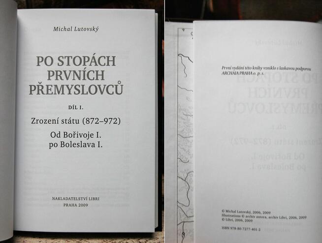 Michal Lutovský Po stopách prvních Přemyslovců I. czeski
