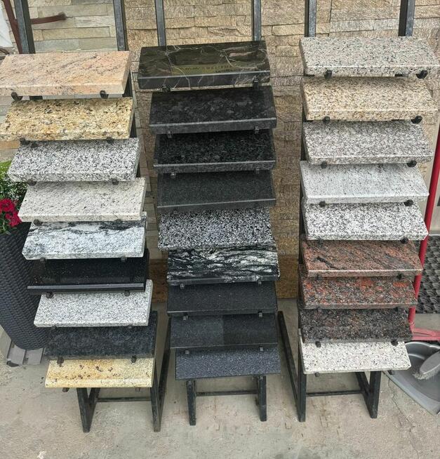 Granitowe parapety NA WYMIAR- z montażem