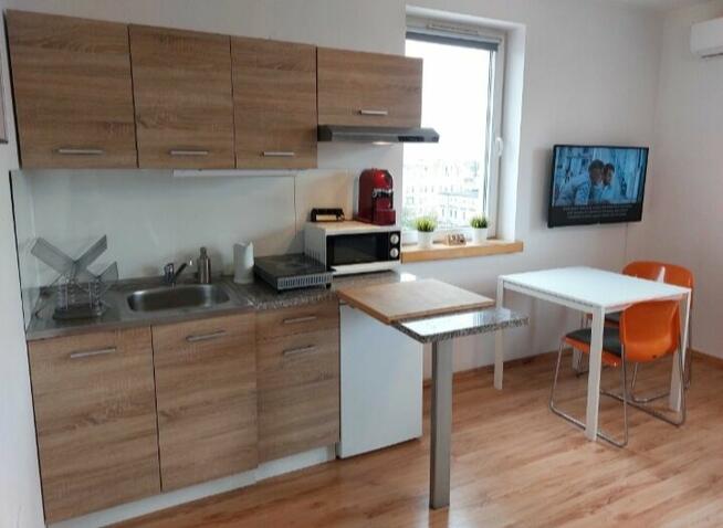 Kawalerka Rynek Wrocław Kaszubska klimatyzacja-taras