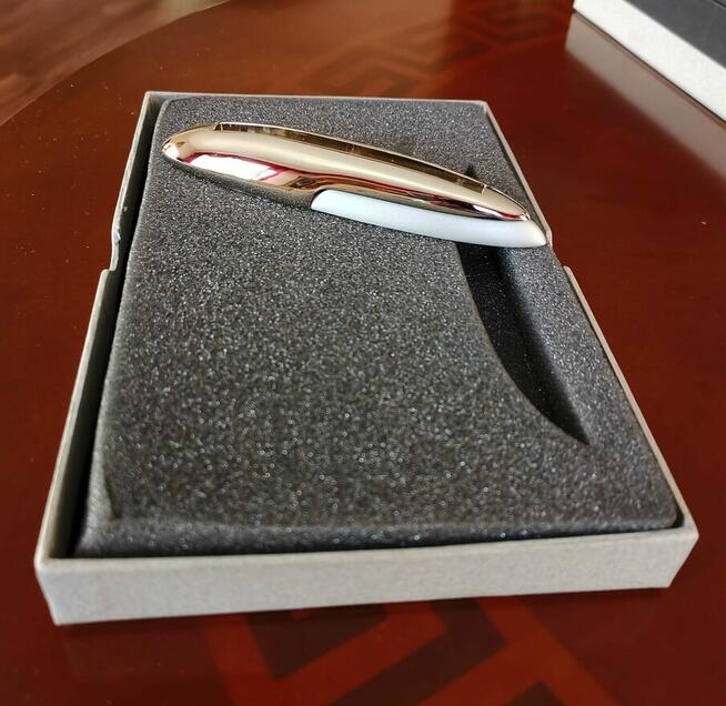 Ekskluzywny zestaw biurowy chrom