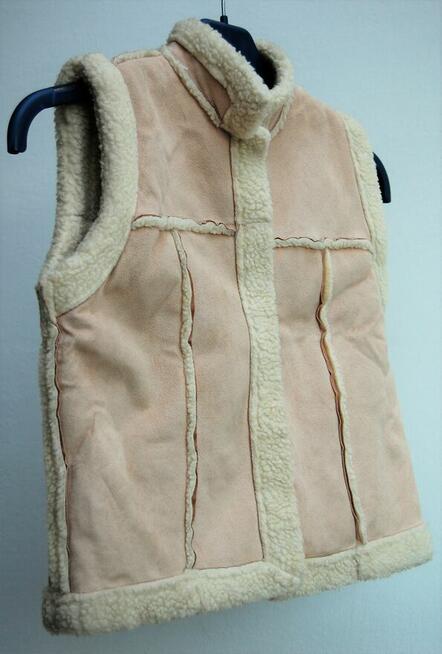 Bezrękawnik kamizelka kożuszek dla dzieci 7-8 lat Debenhams