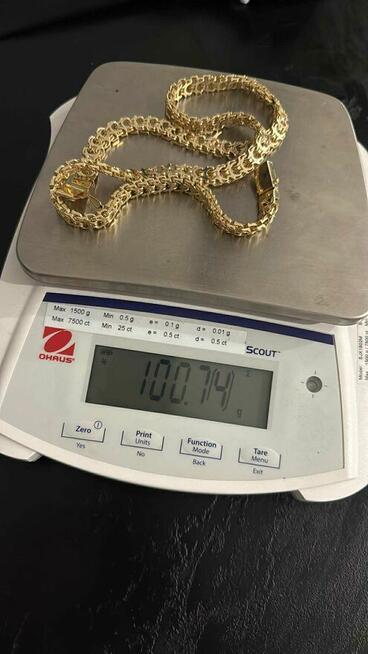 Łańcuchu złoty unikat