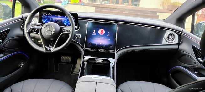 Mercedes EQS 450+/Pneumatyka/1Wł/PL/ASO/1rej:2022/Oś skrętna