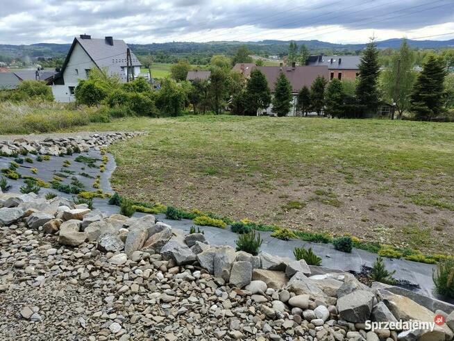 Działka budowlana Nowy Sącz Chełmiec 14ar z pozwoleniem
