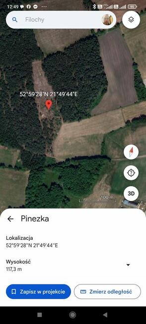 Grunty rolne znajdujące się miejscowości Filochy Piski Trosz