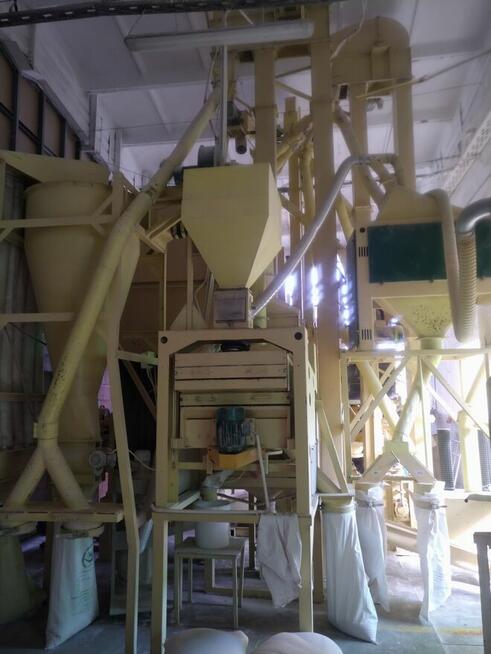 Młyn wialnia, ekonos, walce, linia do przemiału zboża