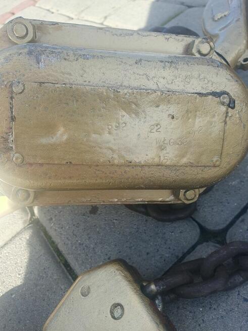 Wyciągarka łańcuchowa udźwig 3200 kg typ WŁG 32