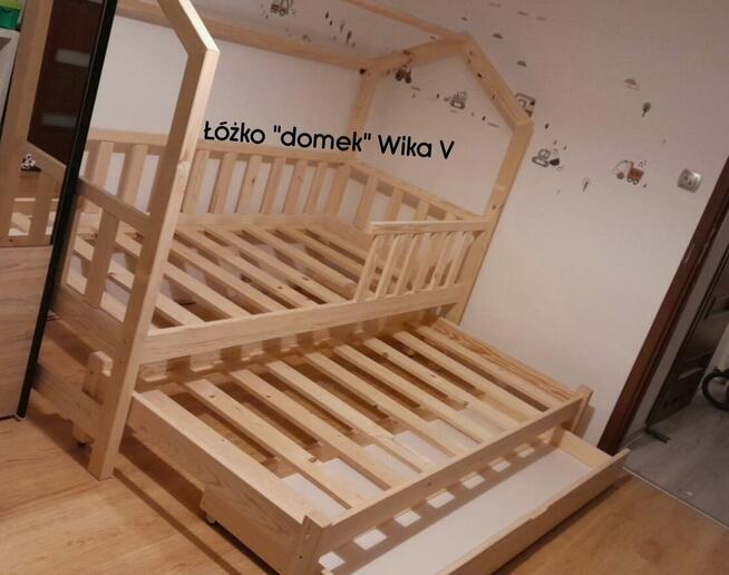 Łóżka drewniane dziecięce