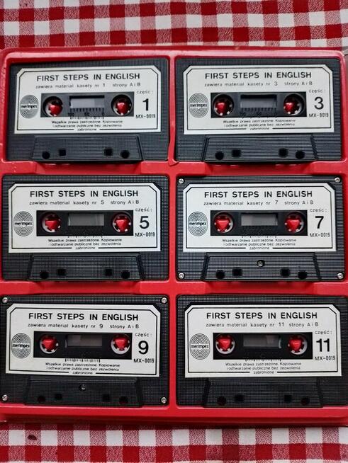 Kurs angielskiego na kasetach