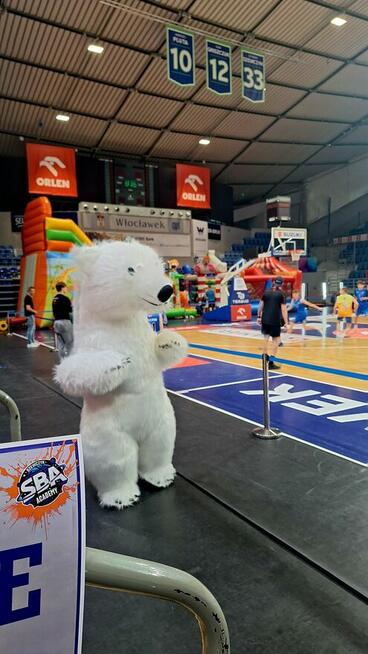 Biały Miś i Panda zapraszają do wspólnej zabawy.