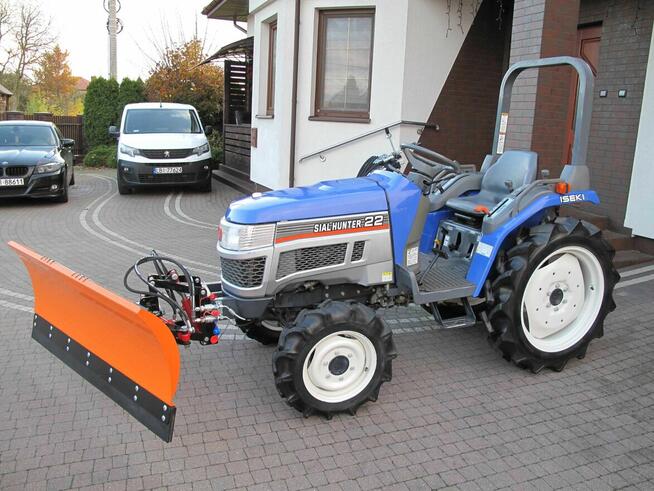 Mini Traktorek Iseki 22KM 4X4 Wspomaganie Rewers Mały