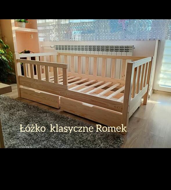 Łóżka drewniane dziecięce