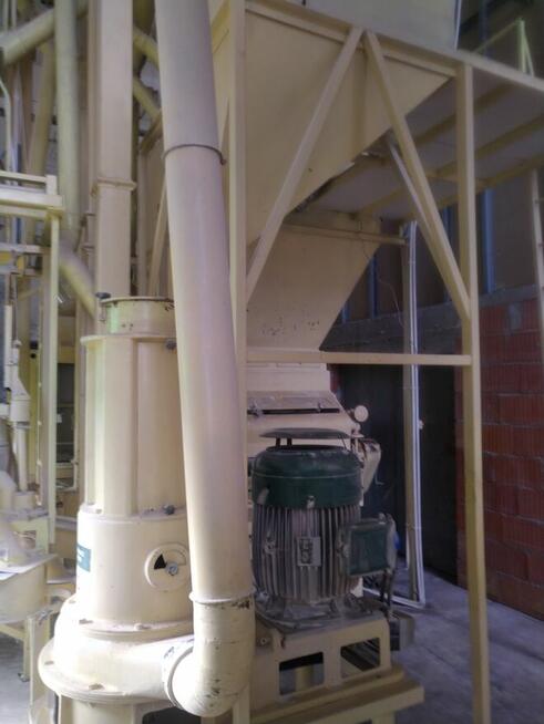 Młyn wialnia, ekonos, walce, linia do przemiału zboża