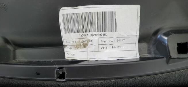 Deska rozdzielcza fiat ducato 2018r