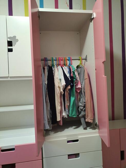 Zestaw mebli IKEA Stuva, biurko i 4 szuflady