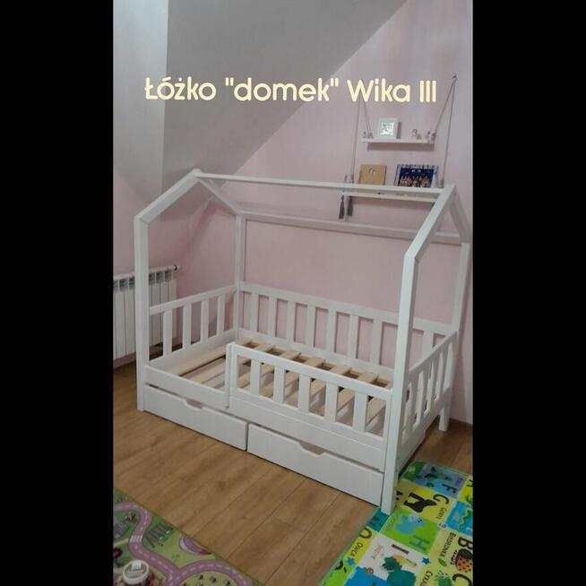 Łóżka drewniane dziecięce