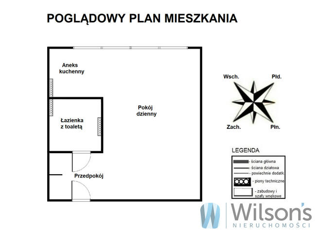 Mieszkanie Warszawa gm. Śródmieście Śródmieście, Ciasna