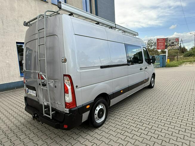 Opel Movano L3H4 2.3CDTi 2014 Brygadówka Dubel Kabina Klima Kamera Hak