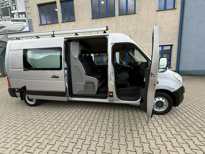 Opel Movano L3H4 2.3CDTi 2014 Brygadówka Dubel Kabina Klima Kamera Hak
