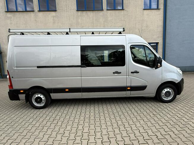 Opel Movano L3H4 2.3CDTi 2014 Brygadówka Dubel Kabina Klima Kamera Hak