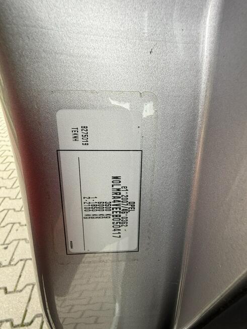 Opel Movano L3H4 2.3CDTi 2014 Brygadówka Dubel Kabina Klima Kamera Hak