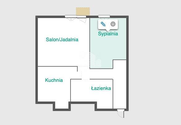 Przytulne 2-pokojowe mieszkanie z balkonem