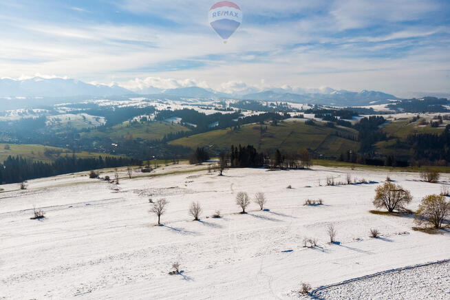 WIDOKOWA DZIAŁKA ROLNA - BACHLEDÓWKA