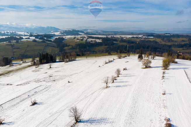 WIDOKOWA DZIAŁKA ROLNA - BACHLEDÓWKA