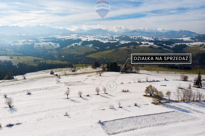 WIDOKOWA DZIAŁKA ROLNA - BACHLEDÓWKA