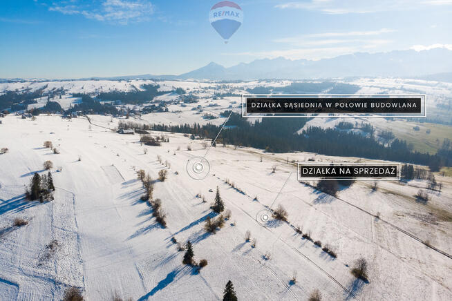 WIDOKOWA DZIAŁKA ROLNA - BACHLEDÓWKA