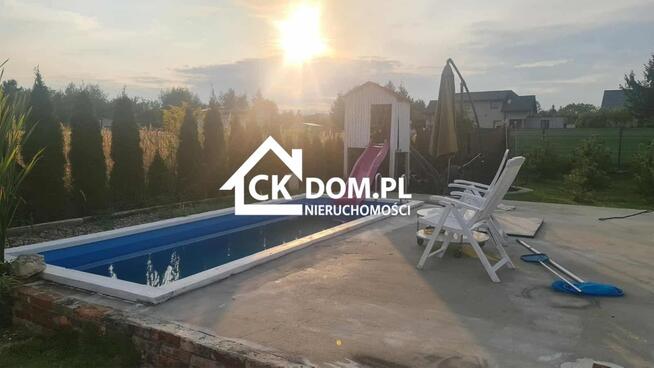 Nowoczesny dom z basenem Jędrzejów Bajkowa