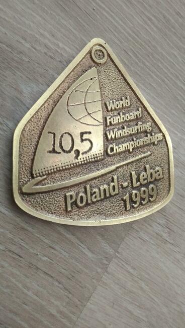 Medal mistrzostw świata w windsurfingu Polska Łeba 1999!